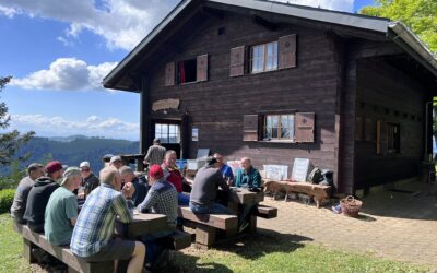 Holzarbeiten und Umgebungspflege bei schönstem Wetter – Arbeitseinsatz vom 16./17. Mai